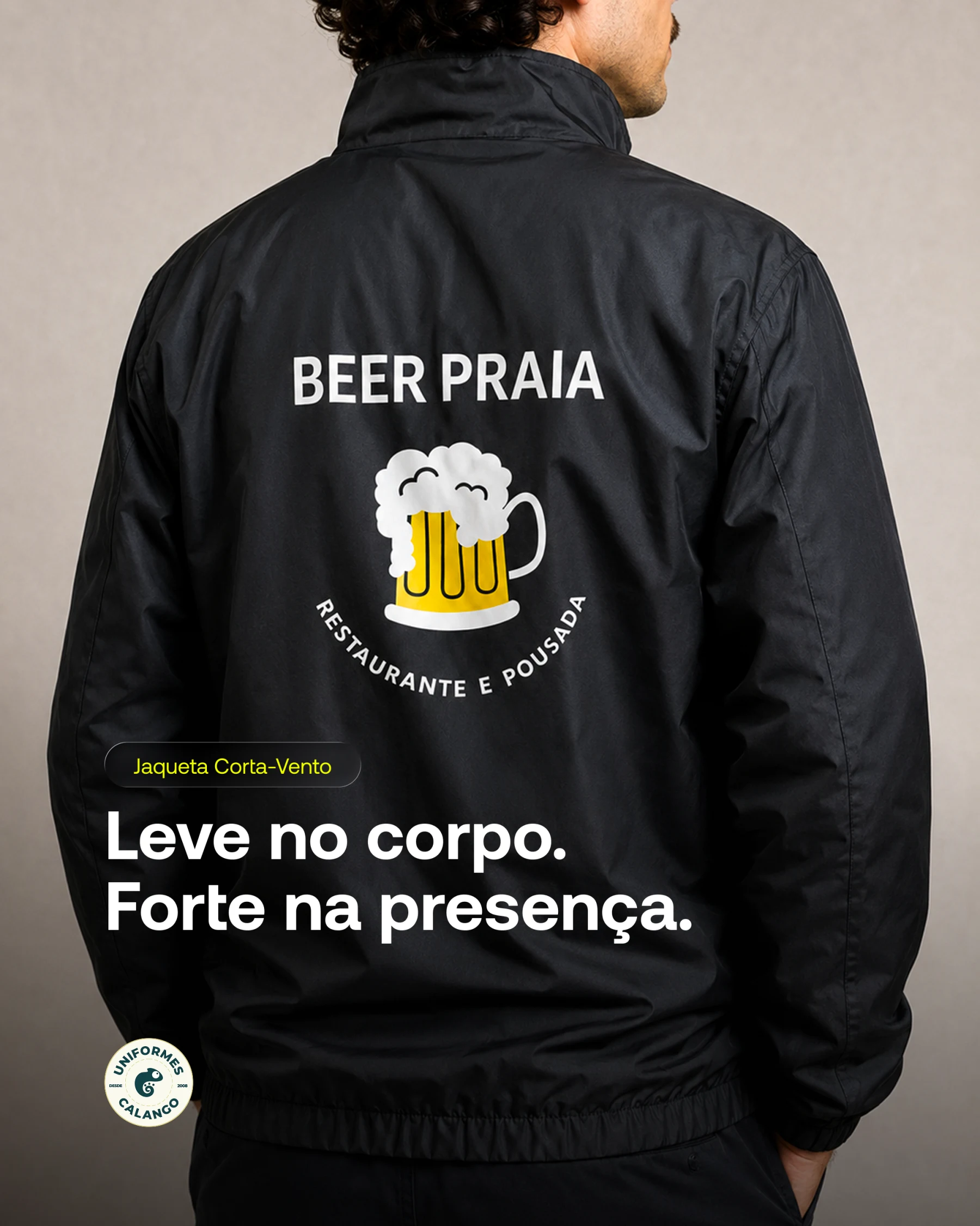 Editorial direction applied to a customized jacket